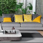 Kit 4 Capas De Almofadas Decorativas Own Estampas Zebra Preta