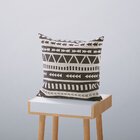 Kit 4 Capas De Almofadas Decorativas Own Étnica Marrom - 45x4