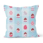 Kit 4 Capas De Almofadas Decorativas Own Feliz Páscoa Azul E