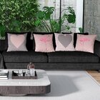 Kit 4 Capas De Almofadas Decorativas Own Flamingos E Corações