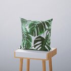 Kit 4 Capas De Almofadas Decorativas Own Folhas E Lisas Tons