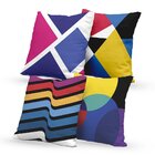 Kit 4 Capas De Almofadas Decorativas Own Formas Coloridas - 4
