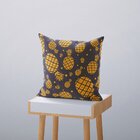 Kit 4 Capas De Almofadas Decorativas Own Frutas E Folhas - 45