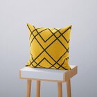 Kit 4 Capas De Almofadas Decorativas Own Geométricas Amarela