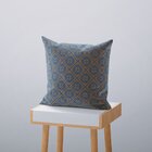 Kit 4 Capas De Almofadas Decorativas Own Geométricas Azul E C