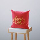 Kit 4 Capas De Almofadas Decorativas Own Geométricas Cereja L