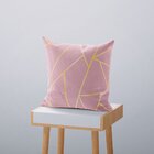 Kit 4 Capas De Almofadas Decorativas Own Geométricas Cereja L