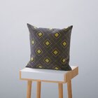 Kit 4 Capas De Almofadas Decorativas Own Geométricas Cinza Go