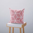 Kit 4 Capas De Almofadas Decorativas Own Geométricas E Lisa R