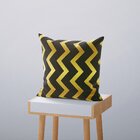 Kit 4 Capas De Almofadas Decorativas Own Geométricas Preto E