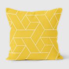 Kit 4 Capas De Almofadas Decorativas Own Geométricas White Ye