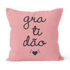 Kit 4 Capas De Almofadas Decorativas Own Gratidão E Corações