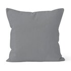 Kit 4 Capas De Almofadas Decorativas Own Lisas Tons De Cinza