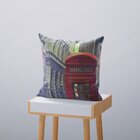 Kit 4 Capas De Almofadas Decorativas Own Londres Cartões Post