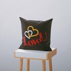 Kit 4 Capas De Almofadas Decorativas Own Love U - 45x45 Cm