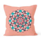 Kit 4 Capas De Almofadas Decorativas Own Mandalas Tons Rosas