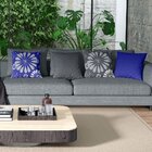 Kit 4 Capas De Almofadas Decorativas Own Mosaico Cinza - 45x4