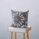 Kit 4 Capas De Almofadas Decorativas Own Mosaico Cinza - 45x4