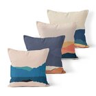 Kit 4 Capas De Almofadas Decorativas Own Natureza Abstrata -