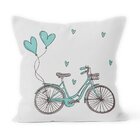 Kit 4 Capas De Almofadas Decorativas Own O Amor Mora Aqui Azu