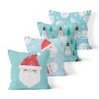 Kit 4 Capas De Almofadas Decorativas Own Papai Noel E Boneco