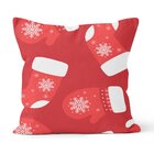 Kit 4 Capas De Almofadas Decorativas Own Papai Noel Vermelho