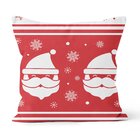 Kit 4 Capas De Almofadas Decorativas Own Papai Noel Vermelho