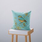 Kit 4 Capas De Almofadas Decorativas Own Pássaros - 45x45 Cm