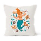 Kit 4 Capas De Almofadas Decorativas Own Sereia - 45x45 Cm