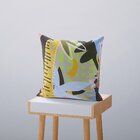 Kit 4 Capas De Almofadas Decorativas Own Traços Abstratos E L