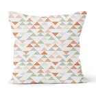 Kit 4 Capas De Almofadas Decorativas Own Triângulos Coloridos