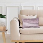 Kit 4 Capas Para Almofada Drapeada Line Em Veludo Retangular