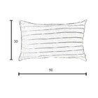 Kit 4 Capas Para Almofada Drapeada Line Em Veludo Retangular