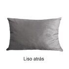 Kit 4 Capas Para Almofada Drapeada Line T Retangular Em Velud