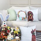 Kit 4 Capas Para Almofadas Páscoa Easter Day