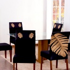 Kit 4 Capas Para Cadeira Jantar Malha Elástico Paris Est.2