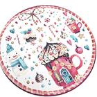 Kit 4 Capas Para Sousplat Doçuras De Natal 35cmx35cm