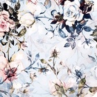 Kit 4 Capas Para Sousplat Floral Vintage Azul Da Charlô 35cmx