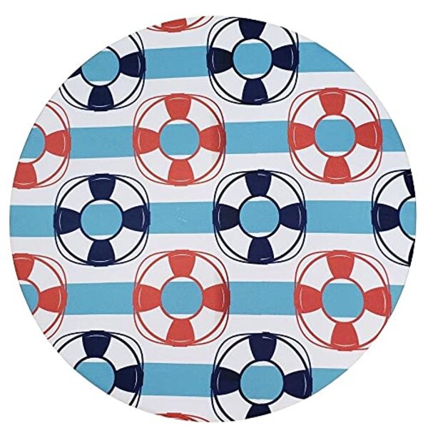 Kit 4 Capas Para Sousplat Replica Naútico 35cmx35cm