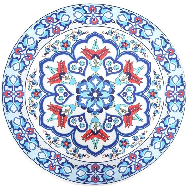 Kit 4 Capas Sousplat Linda Mandala 35cmx35cm