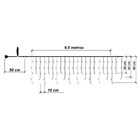 Kit 4 Cascata 400 Leds Função Colorido Prova D Agua 9,5m Bivo