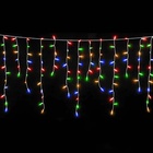 Kit 4 Cascata 400 Leds Função Colorido Prova D Agua 9,5m Bivo