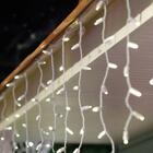 Kit 4 Cascatas 400 Leds 10m Branco Morno A Prova De Agua Fio