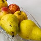 Kit 4 Centro De Mesa Cristal Deli Lyor 26x14x5,5cm Fruteira D