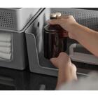 Kit 4 Cestos Organizadores Telado Abertura Frontal 16l Bege