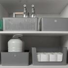 Kit 4 Cestos Organizadores Telado Abertura Frontal 16l Bege