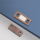 Kit 4 Chapinhas Magnética Bronze Imã Manter Porta Armário Gav