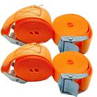 Kit 4 Cinta Amarração De Carga Sem Catraca 2,5 Metros X 2,5cm