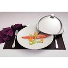 Kit 4 Cloches Tramontina Service Em Aço Inox 24,5 Cm De Diâme