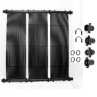Kit 4 Coletor Aquecedor Solar Para Piscina + Kit Terminação -